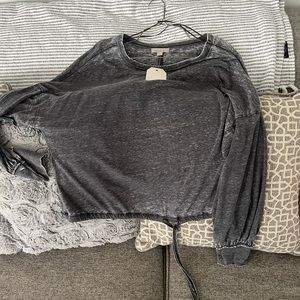 Crop Top Sheer sweater
